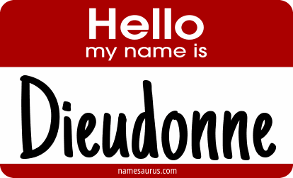 Hello my name is Dieudonne png download