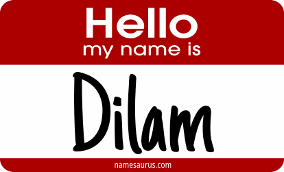 Hello my name is Dilam png download