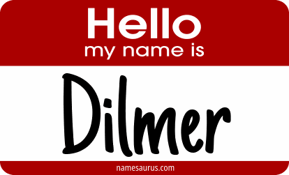 Hello my name is Dilmer png download
