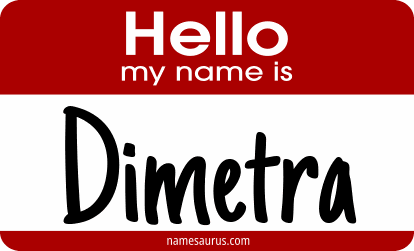 Hello my name is Dimetra png download