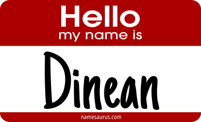 Hello my name is Dinean png download