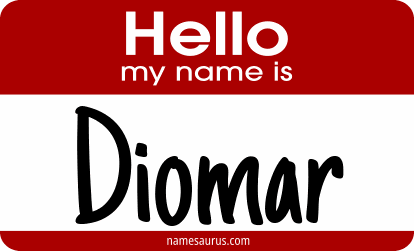Hello my name is Diomar png download