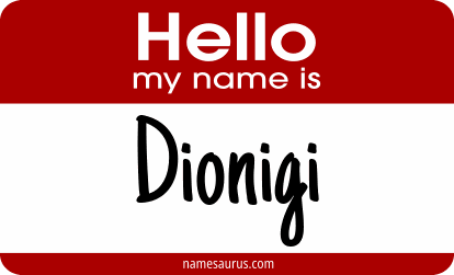 Hello my name is Dionigi png download