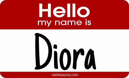 Hello my name is Diora png download