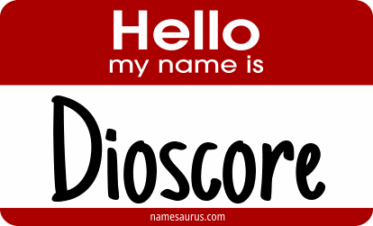 Hello my name is Dioscore png download