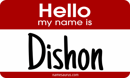 Hello my name is Dishon png download