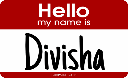 Hello my name is Divisha png download