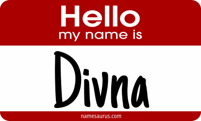 Hello my name is Divna png download