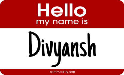 Hello my name is Divyansh png download