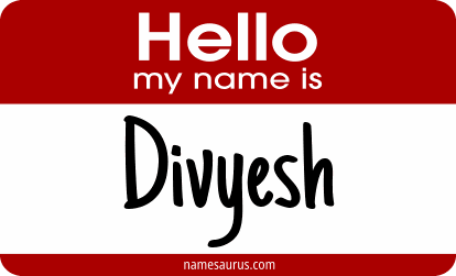 Hello my name is Divyesh png download