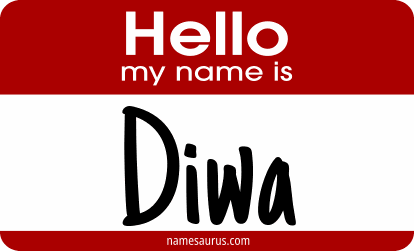 Hello my name is Diwa png download