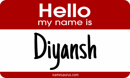 Hello my name is Diyansh png download