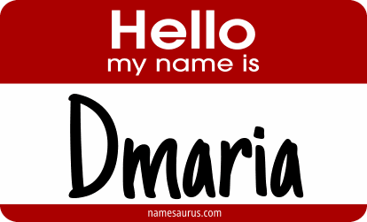 Hello my name is Dmaria png download