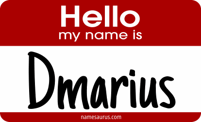Hello my name is Dmarius png download