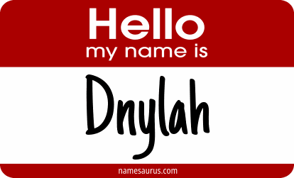 Hello my name is Dnylah png download