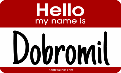 Hello my name is Dobromil png download