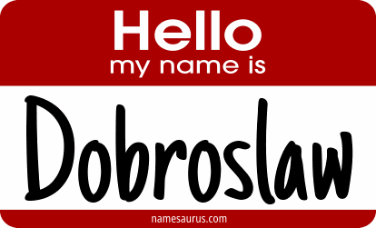 Hello my name is Dobroslaw png download