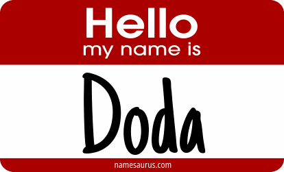 Hello my name is Doda png download