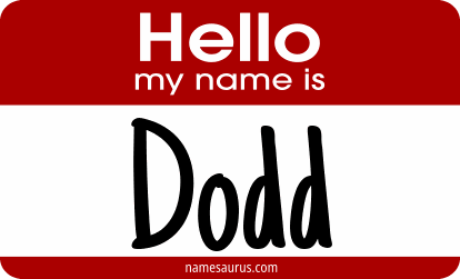 Hello my name is Dodd png download