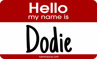 Hello my name is Dodie png download