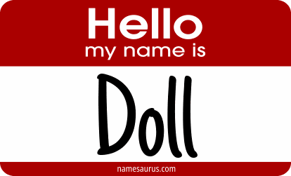 Hello my name is Doll png download