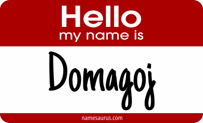 Hello my name is Domagoj png download