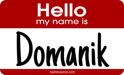 Hello my name is Domanik png download