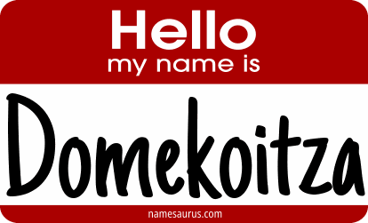 Hello my name is Domekoitza png download