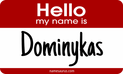 Hello my name is Dominykas png download