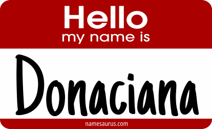 Hello my name is Donaciana png download