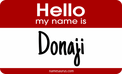 Hello my name is Donaji png download