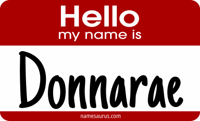 Hello my name is Donnarae png download