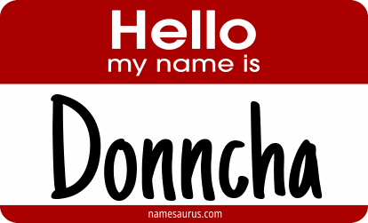 Hello my name is Donncha png download