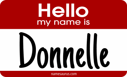 Hello my name is Donnelle png download