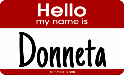 Hello my name is Donneta png download