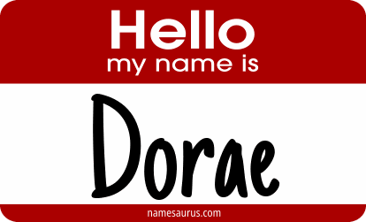 Hello my name is Dorae png download