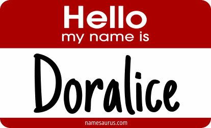 Hello my name is Doralice png download