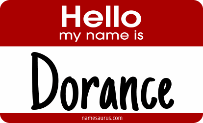 Hello my name is Dorance png download