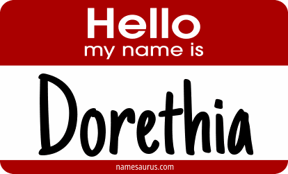 Hello my name is Dorethia png download
