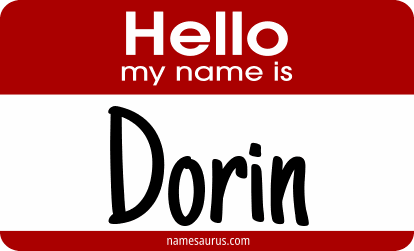 Hello my name is Dorin png download
