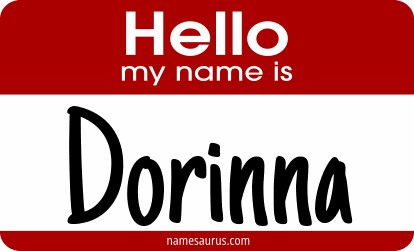 Hello my name is Dorinna png download