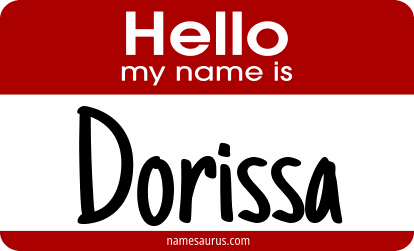 Hello my name is Dorissa png download