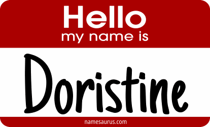 Hello my name is Doristine png download