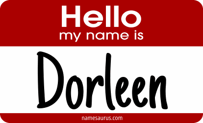 Hello my name is Dorleen png download