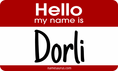 Hello my name is Dorli png download