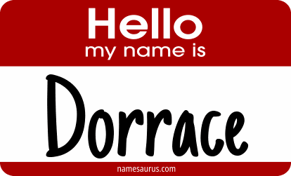 Hello my name is Dorrace png download