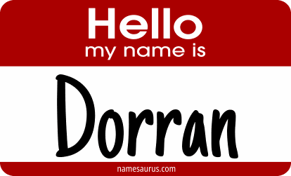 Hello my name is Dorran png download