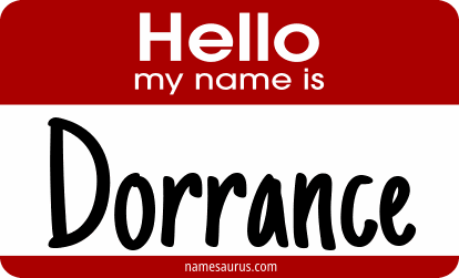 Hello my name is Dorrance png download