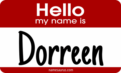 Hello my name is Dorreen png download