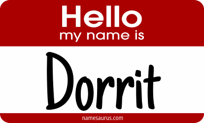 Hello my name is Dorrit png download